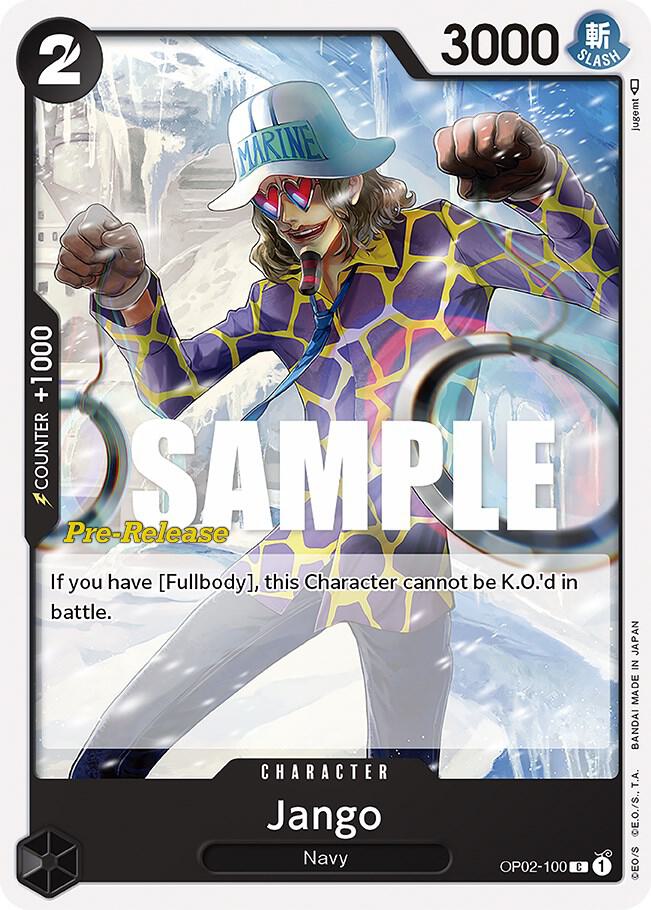 Jango OP02-100 One Piece card