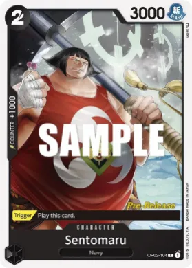Sentomaru (OP02P OP02-104) Promos: Paramount War