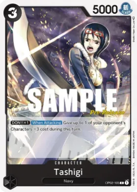 Tashigi (OP02P OP02-105) Promos: Paramount War