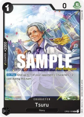 Tsuru (OP02P OP02-106) Promos: Paramount War