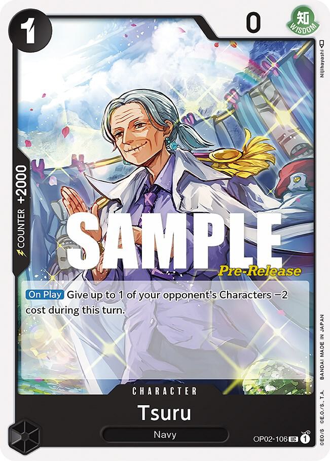 Tsuru OP02-106 One Piece card