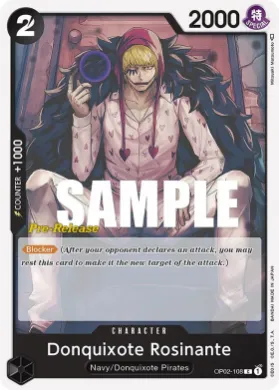Donquixote Rosinante (OP02P OP02-108) Promos: Paramount War