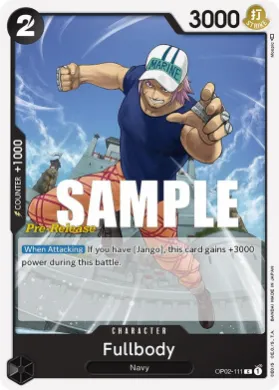 Fullbody (OP02P OP02-111) Promos: Paramount War