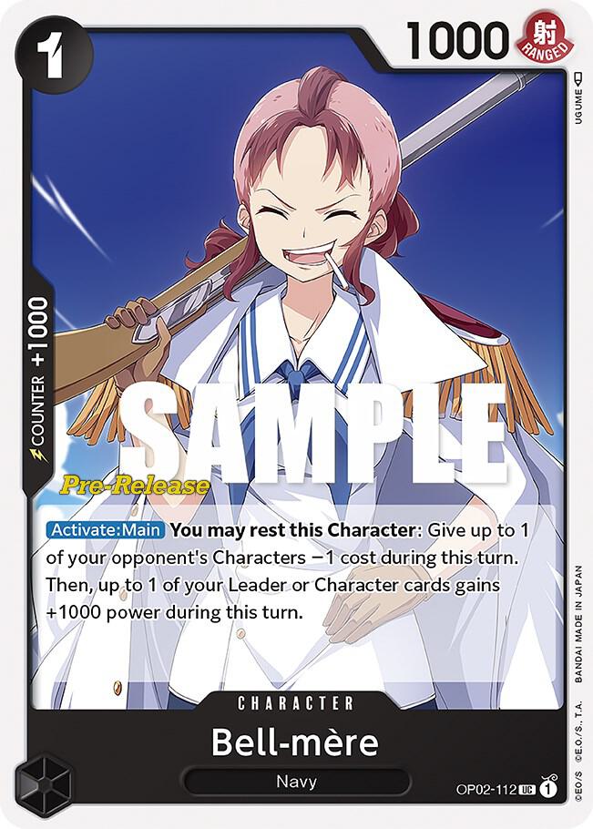 Bell-mere OP02-112 One Piece card