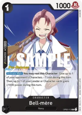 Bell-mere (OP02P OP02-112) Promos: Paramount War