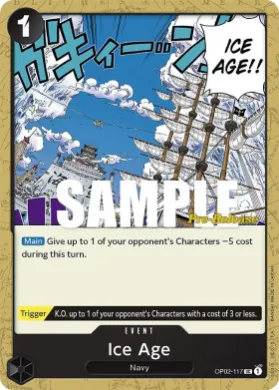 Ice Age (OP02P OP02-117) Promos: Paramount War