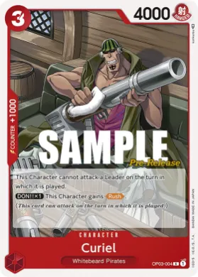 Curiel (OP03P OP03-004) Promos: Pillars of Strength