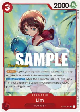 Lim (OP03P OP03-015) Promos: Pillars of Strength