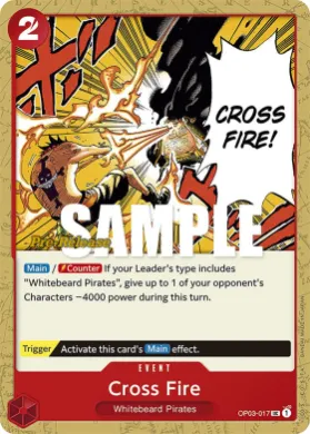 Cross Fire (OP03P OP03-017) Promos: Pillars of Strength