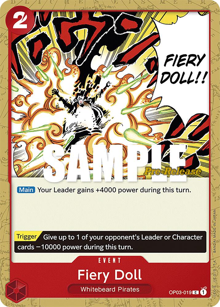 Fiery Doll OP03-019 One Piece card