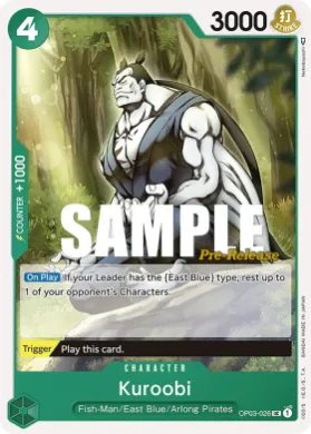 Kuroobi (OP03P OP03-026) Promos: Pillars of Strength