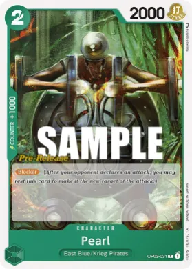 Pearl (OP03P OP03-031) Promos: Pillars of Strength