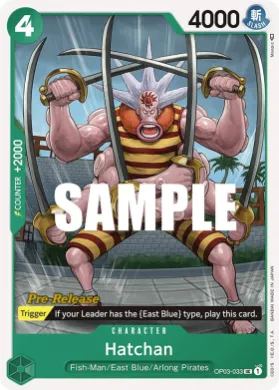 Hatchan (OP03P OP03-033) Promos: Pillars of Strength