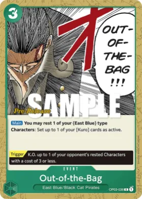 Out-of-the-Bag (OP03P OP03-036) Promos: Pillars of Strength