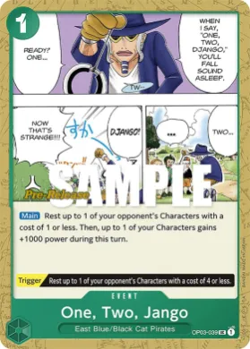 One, Two, Jango (OP03P OP03-039) Promos: Pillars of Strength