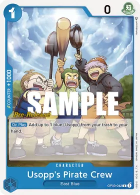 Usopp's Pirate Crew (OP03P OP03-042) Promos: Pillars of Strength