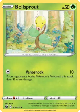 Bellsprout (BST 1) Battle Styles