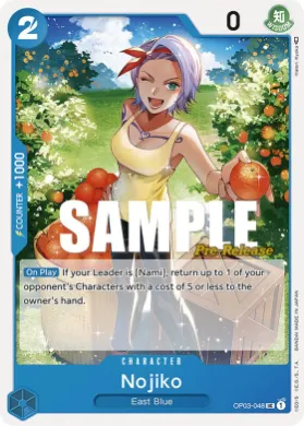 Nojiko (OP03P OP03-048) Promos: Pillars of Strength