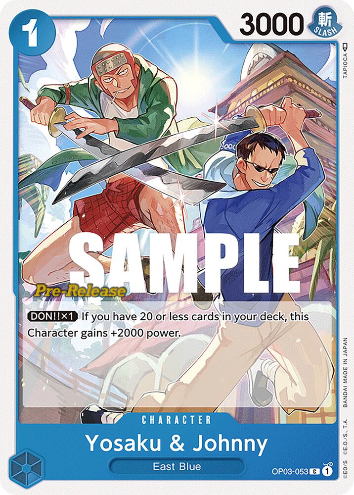 Yosaku & Johnny OP03-053 One Piece card