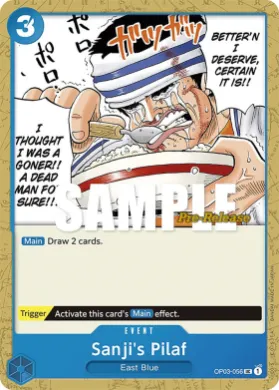 Sanji's Pilaf (OP03P OP03-056) Promos: Pillars of Strength