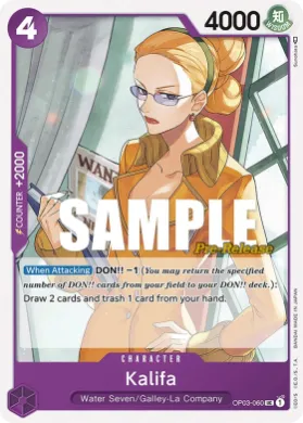 Kalifa (OP03P OP03-060) Promos: Pillars of Strength