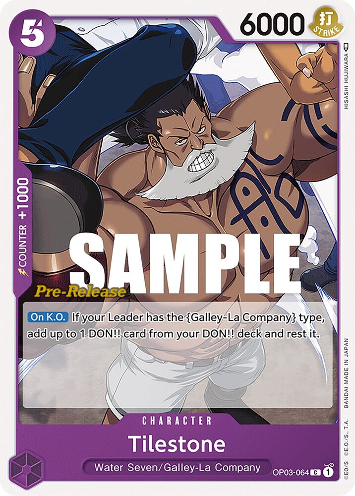 Tilestone OP03-064 One Piece card