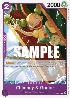 Chimney & Gonbe (OP03P OP03-065) Promos: Pillars of Strength