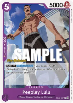 Peepley Lulu (OP03P OP03-067) Promos: Pillars of Strength