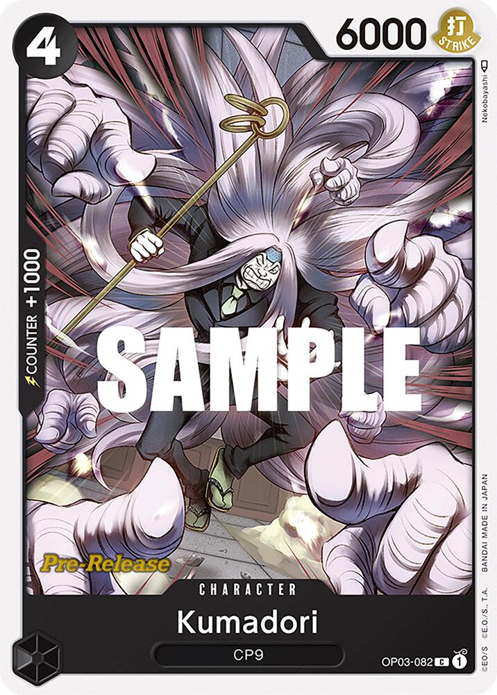 Kumadori OP03-082 One Piece card