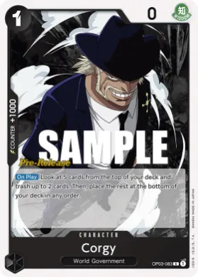 Corgy (OP03P OP03-083) Promos: Pillars of Strength