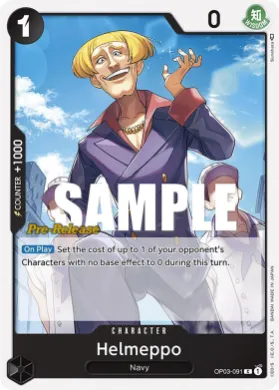 Helmeppo (OP03P OP03-091) Promos: Pillars of Strength