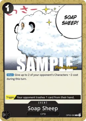 Soap Sheep (OP03P OP03-095) Promos: Pillars of Strength
