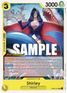 Shirley (OP03P OP03-104) Promos: Pillars of Strength