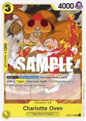 Charlotte Oven (OP03P OP03-105) Promos: Pillars of Strength