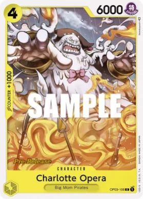 Charlotte Opera (OP03P OP03-106) Promos: Pillars of Strength