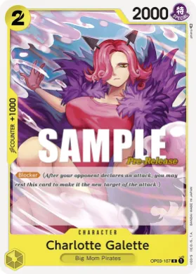 Charlotte Galette (OP03P OP03-107) Promos: Pillars of Strength