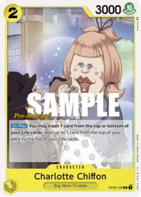 Charlotte Chiffon (OP03P OP03-109) Promos: Pillars of Strength
