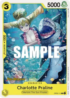 Charlotte Praline (OP03P OP03-111) Promos: Pillars of Strength