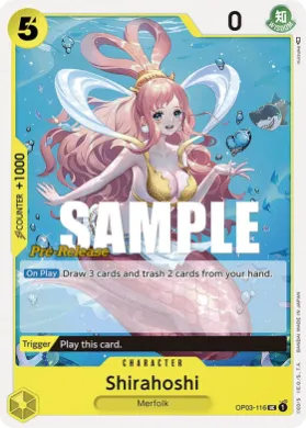 Shirahoshi (OP03P OP03-116) Promos: Pillars of Strength