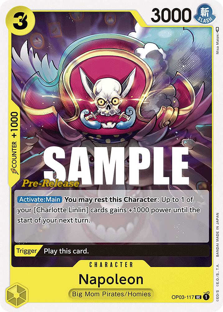 Napoleon OP03-117 One Piece card