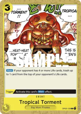 Tropical Torment (OP03P OP03-120) Promos: Pillars of Strength