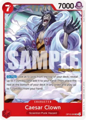 Caesar Clown (OP10P OP10-006) Promos: Royal Blood