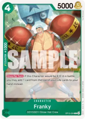 Franky (OP10P OP10-034) Promos: Royal Blood