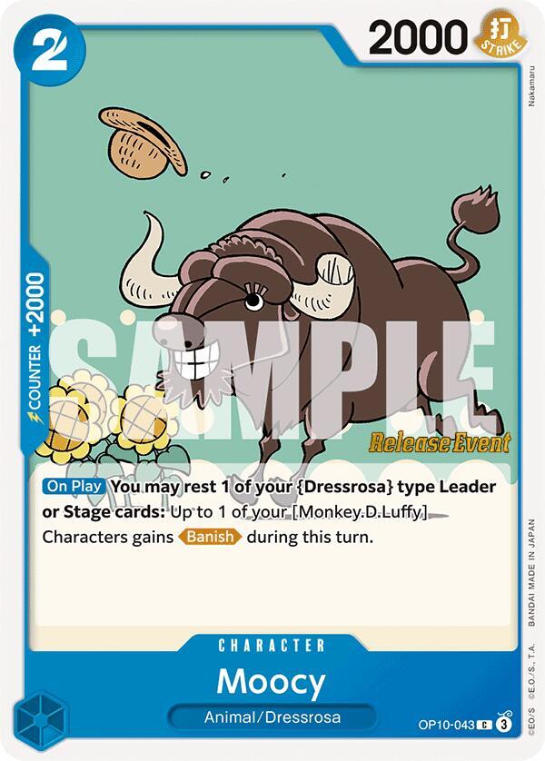 Moocy OP10-043 One Piece card