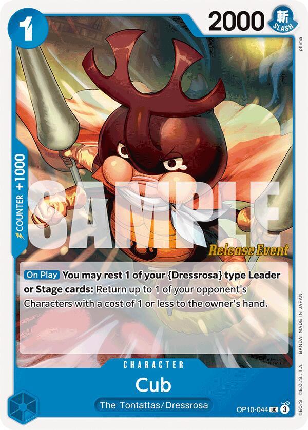Cub OP10-044 One Piece card