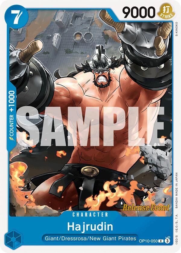Hajrudin OP10-050 One Piece card