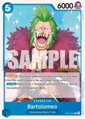 Bartolomeo (OP10P OP10-052) Promos: Royal Blood