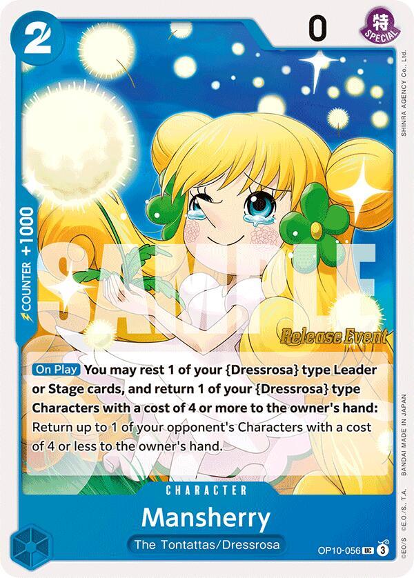 Mansherry OP10-056 One Piece card