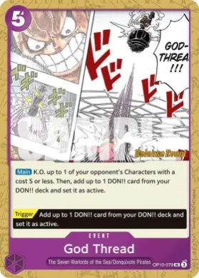 God Thread (OP10P OP10-079) Promos: Royal Blood