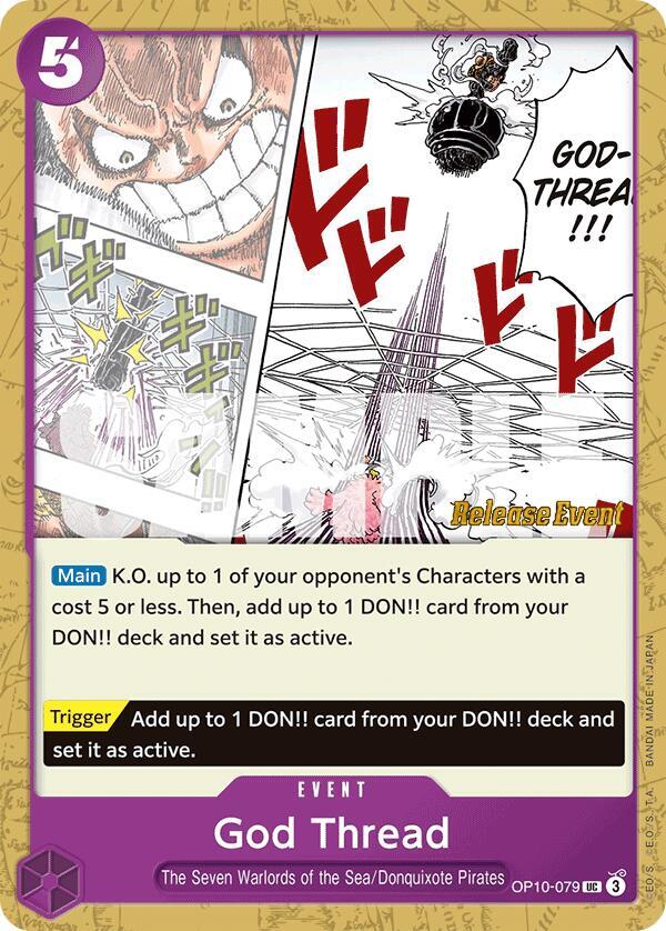 God Thread OP10-079 One Piece card